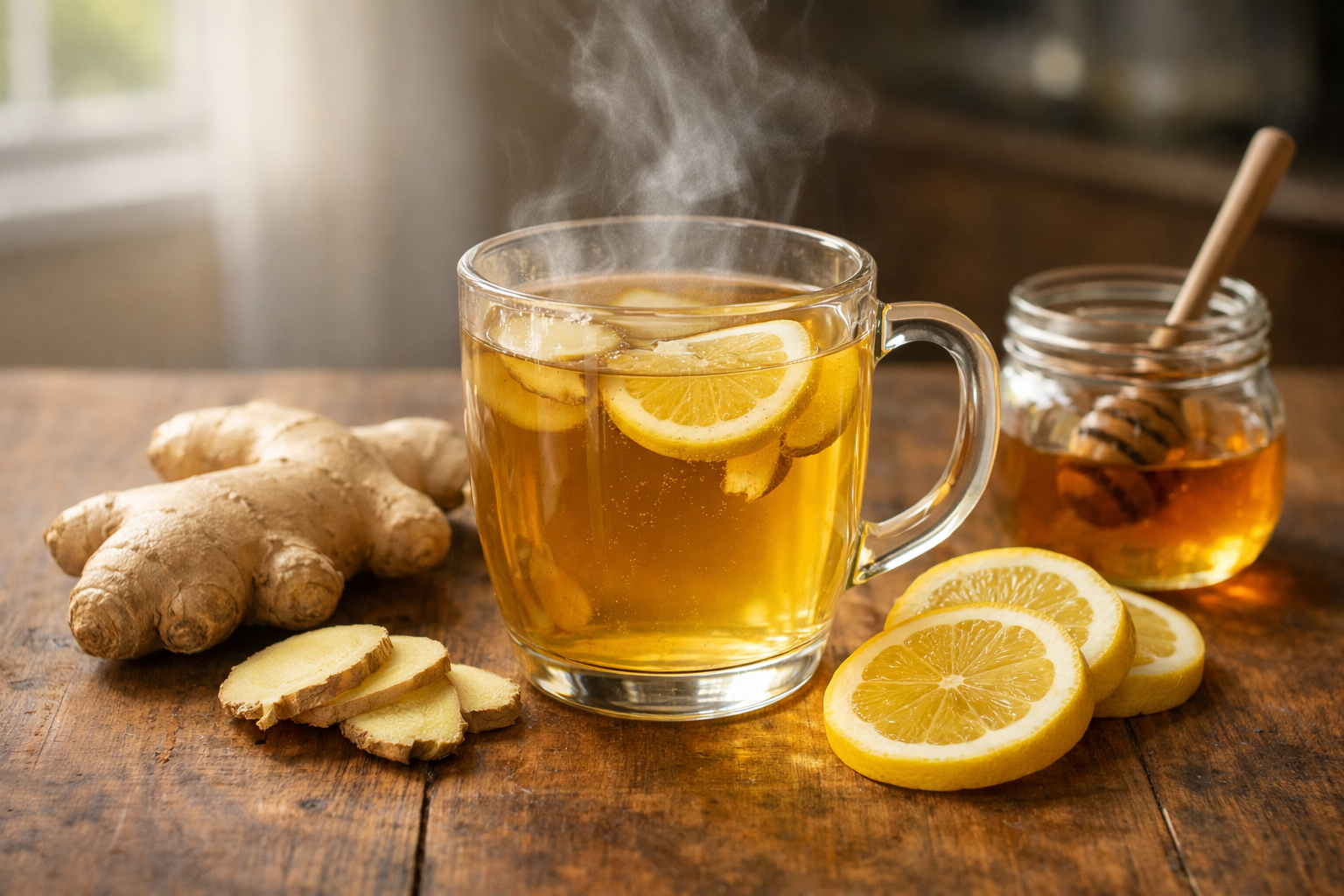 Top Five Benefits of Ginger Tea
