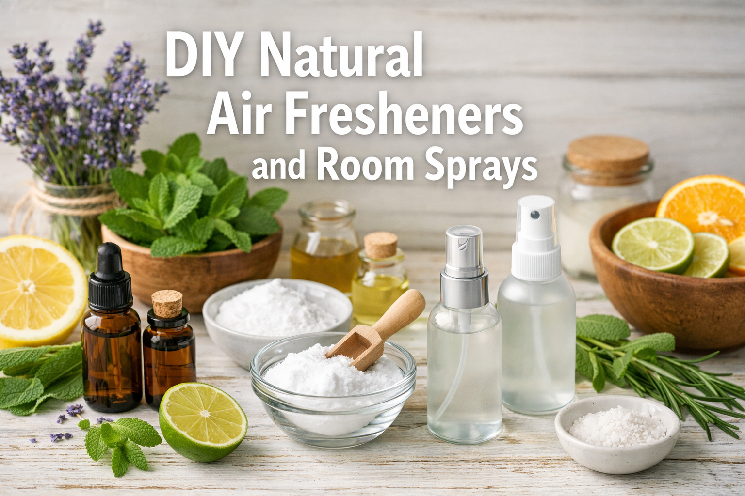 DIY Natural Air Fresheners and Room Sprays