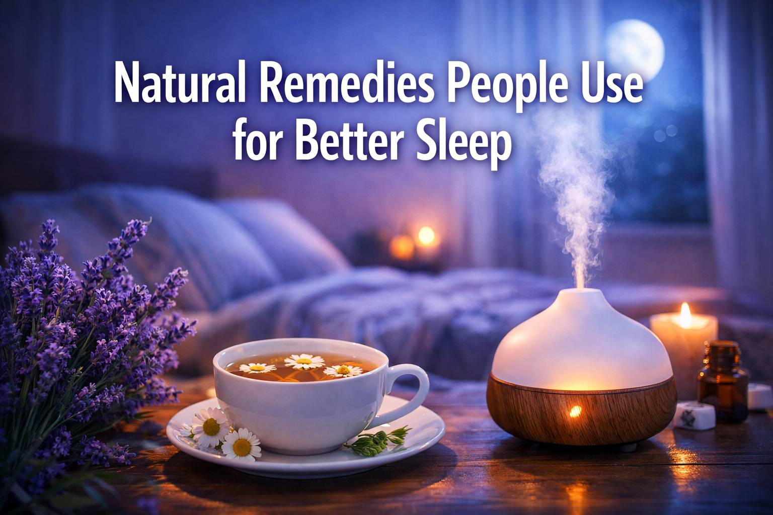 Natural Remedies People Use for Better Sleep