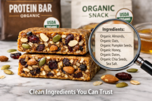 What to Look for in Organic Protein Bars