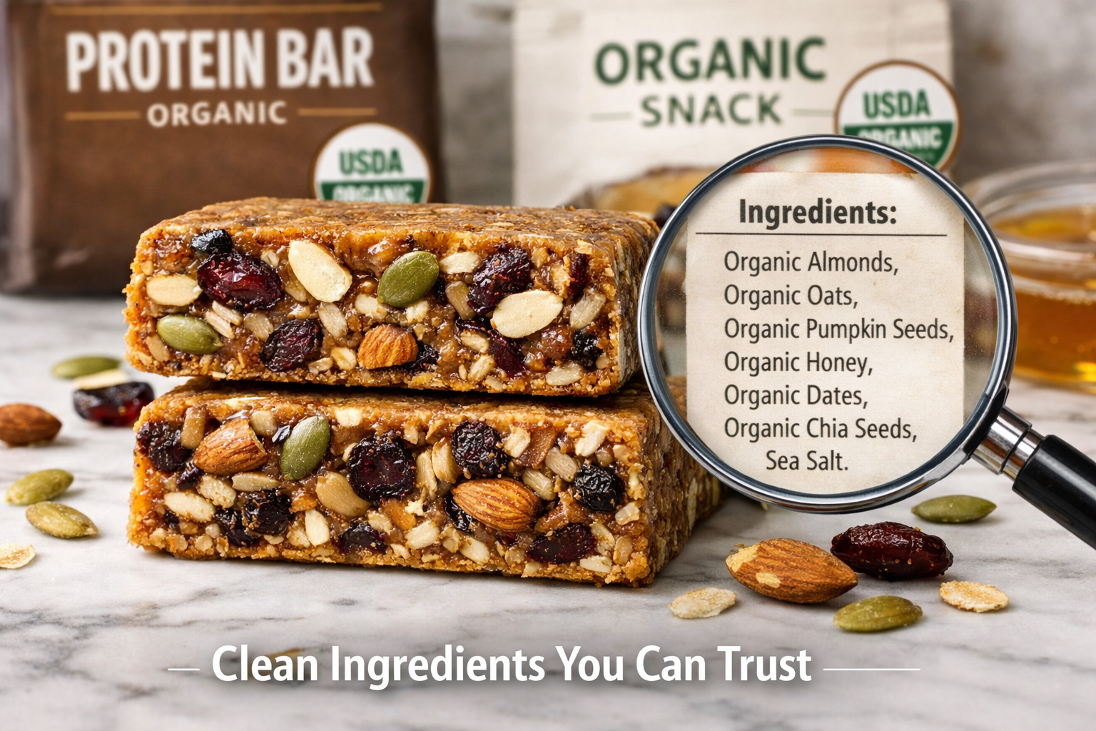 What to Look for in Organic Protein Bars